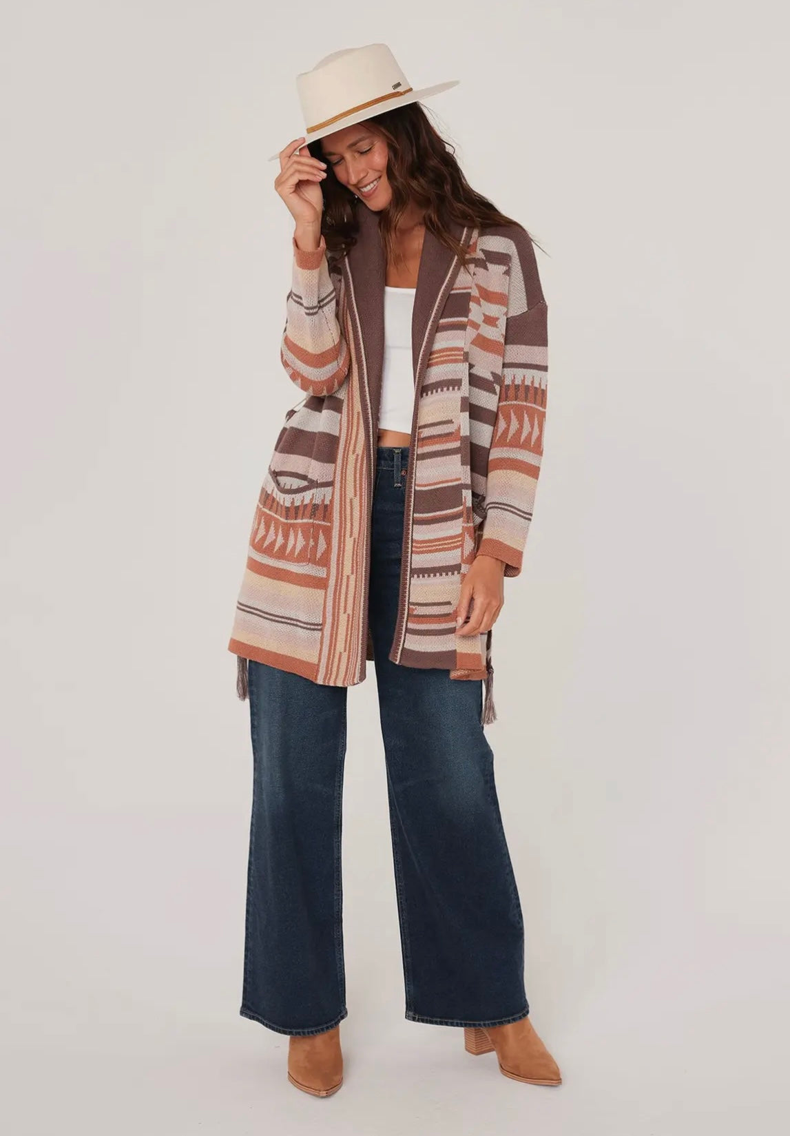 Heritage Jacquard Cardigan