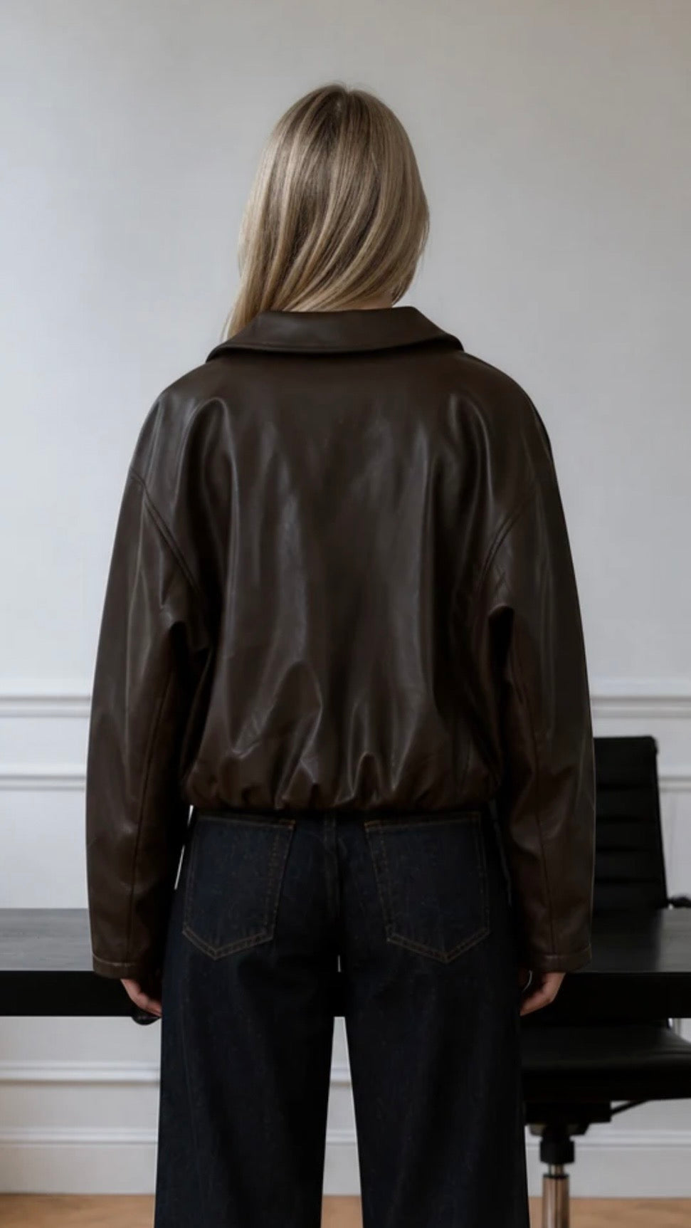Toscana Faux Leather Jacket