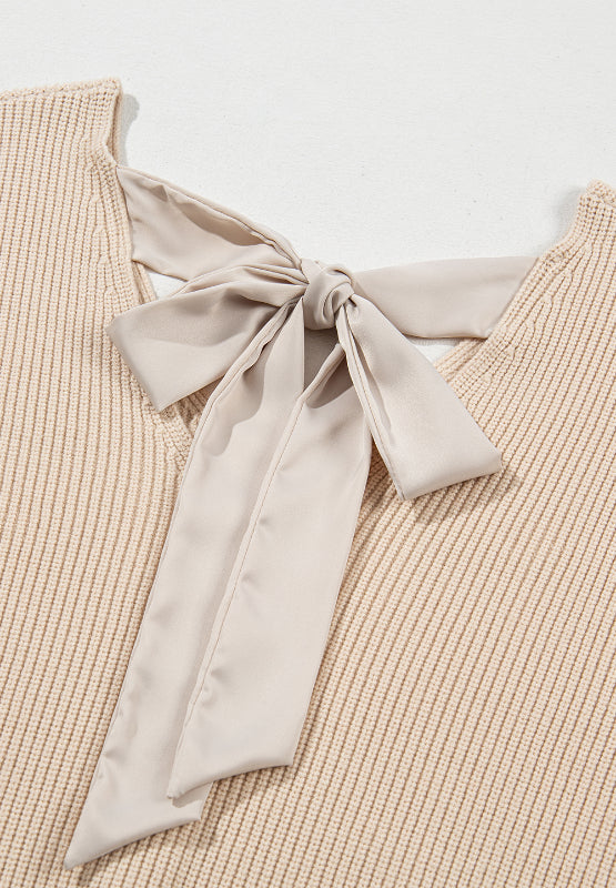 CB Tied Back Sweater