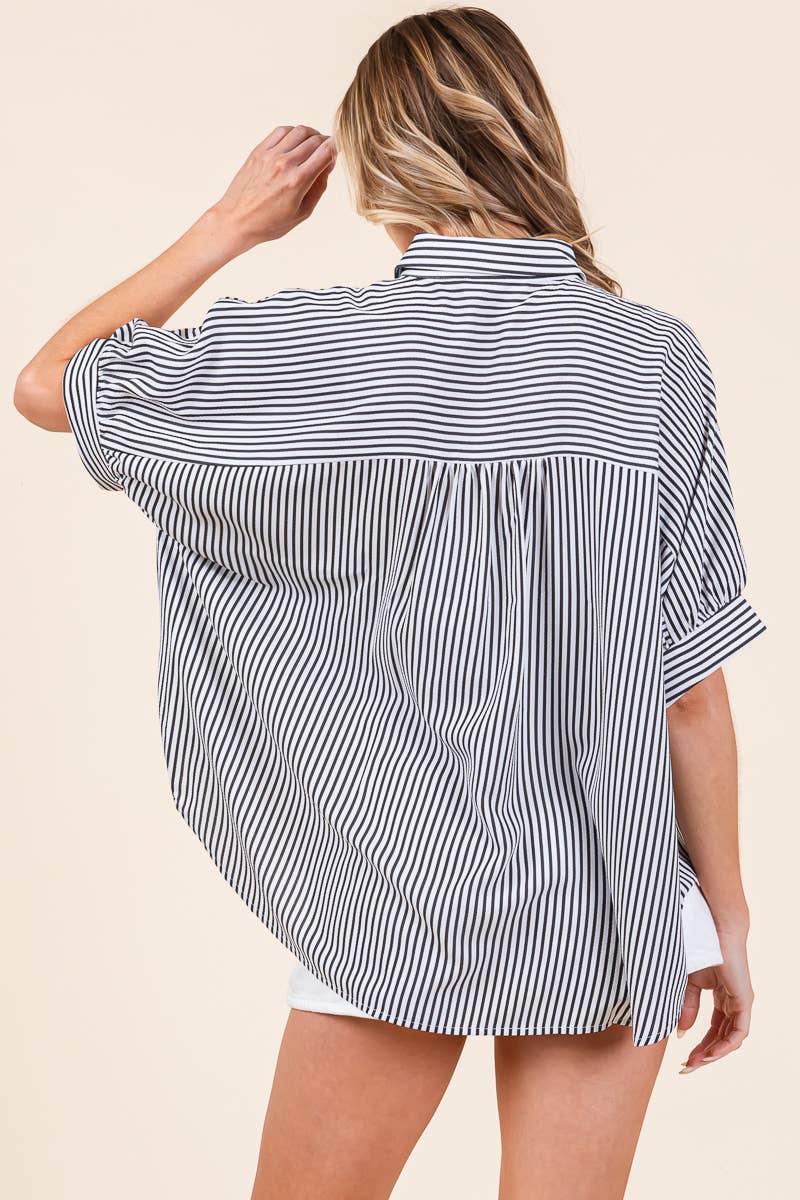 The Canyon Striped Button Down