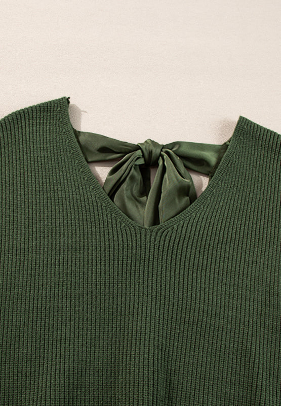 CB Tied Back Sweater