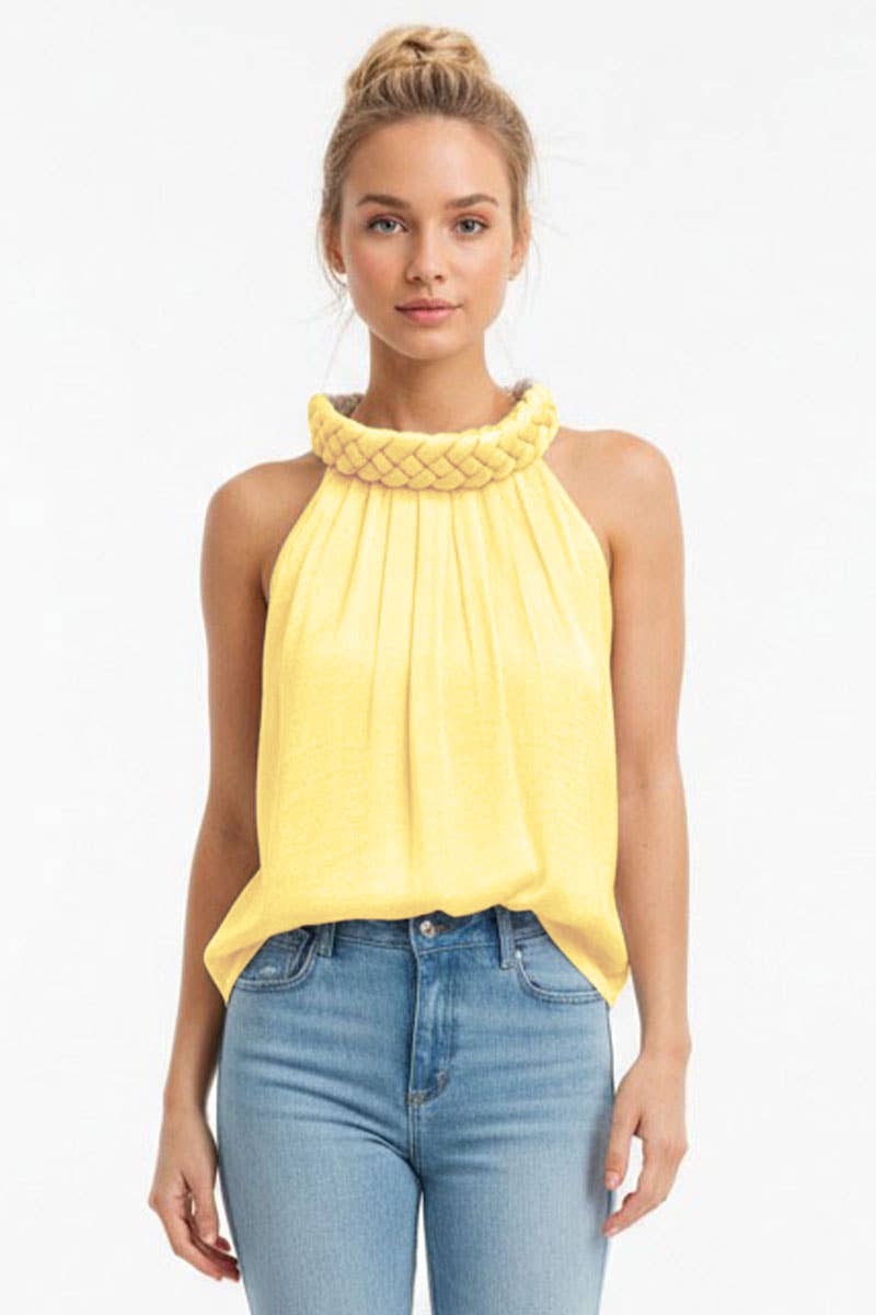 Sunshine Braided Halter