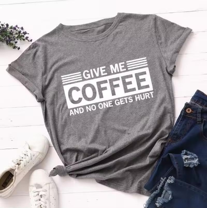 Give Me Coffee and No One Gets Hurt Graphic Tee
