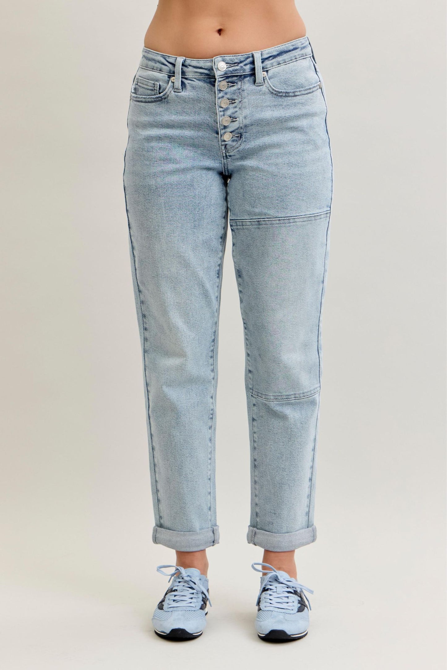 Pre-Order Judy Blue Cuffed Jeans