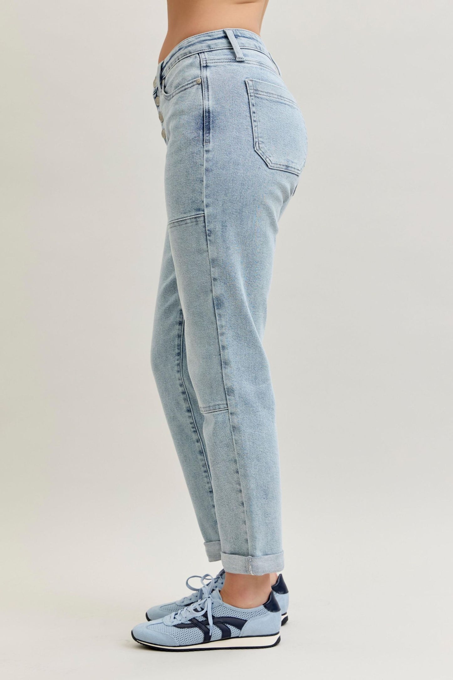 Pre-Order Judy Blue Cuffed Jeans