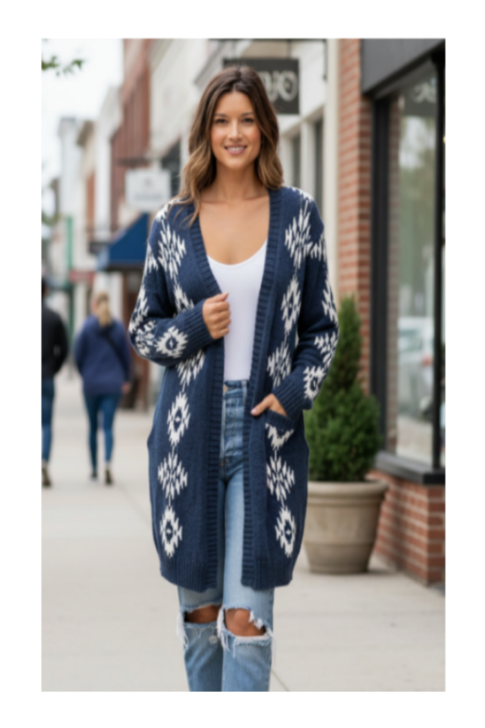 Navy Nomad Cardigan