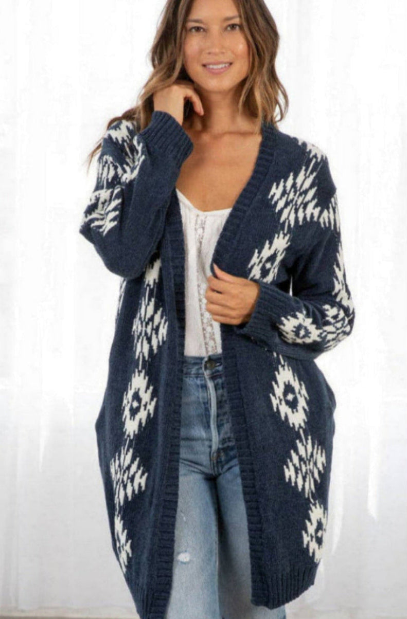 Navy Nomad Cardigan