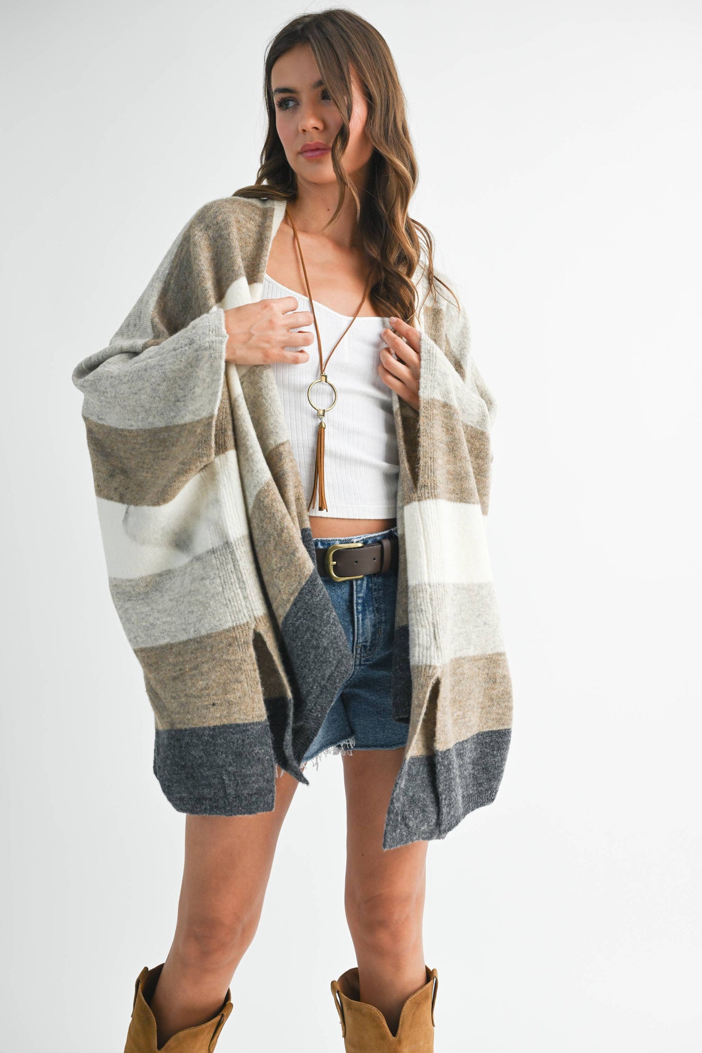 Zuri Poncho Cardigan