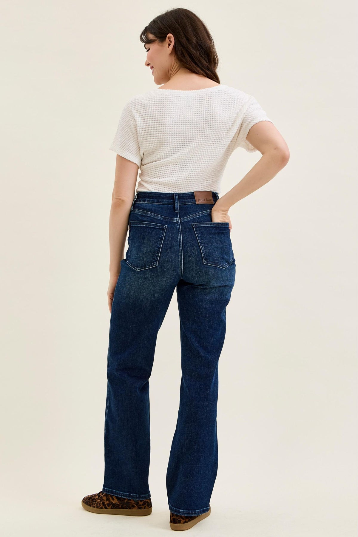 JUDY BLUE Kimberly HW Classic Dark Denim