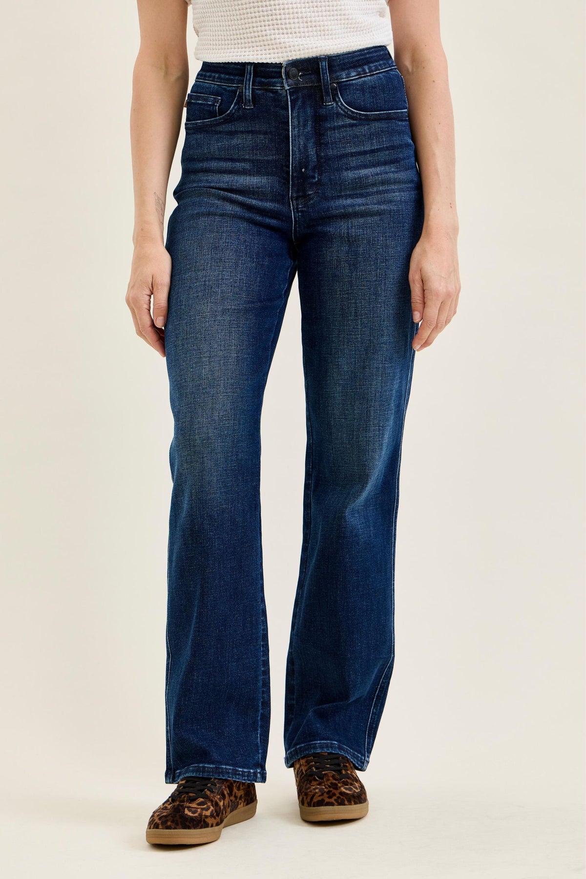 JUDY BLUE Kimberly HW Classic Dark Denim