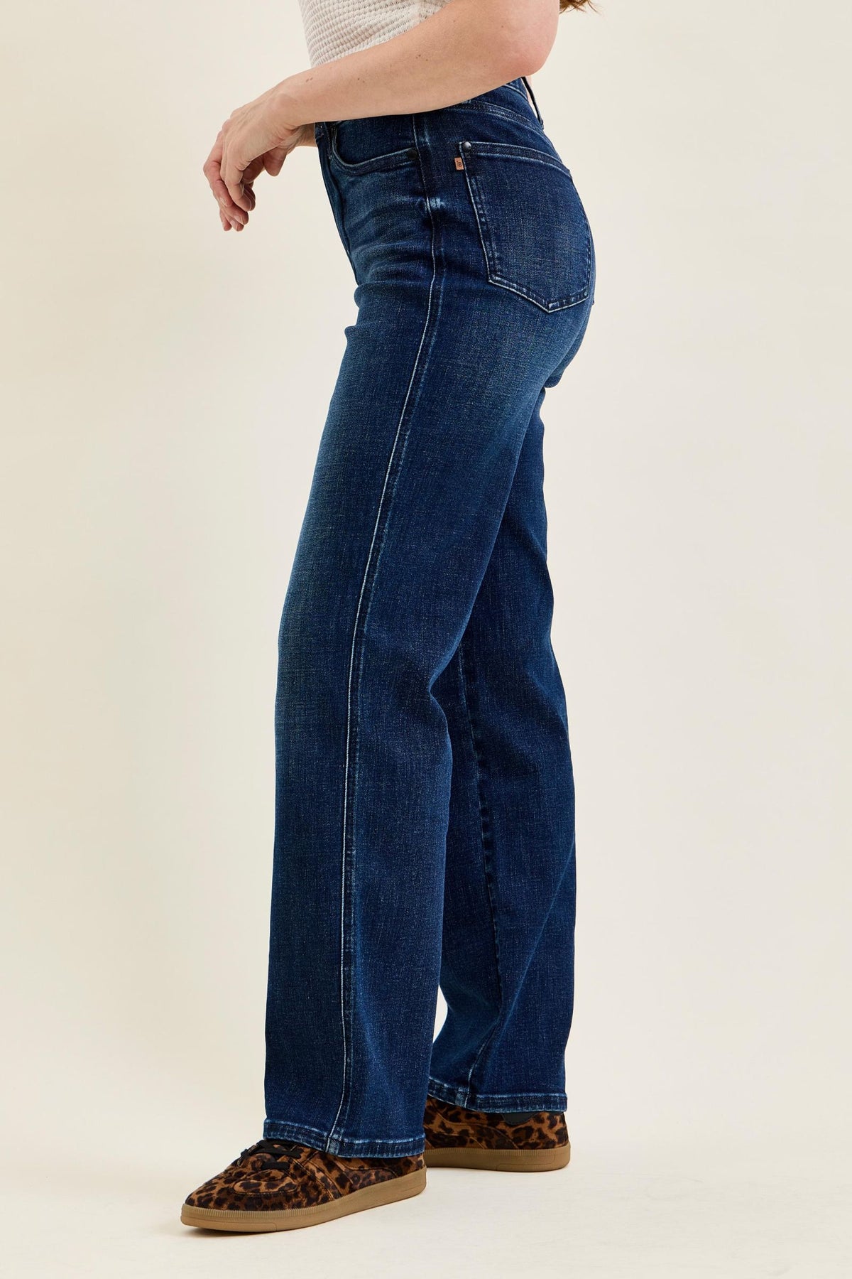 JUDY BLUE Kimberly HW Classic Dark Denim