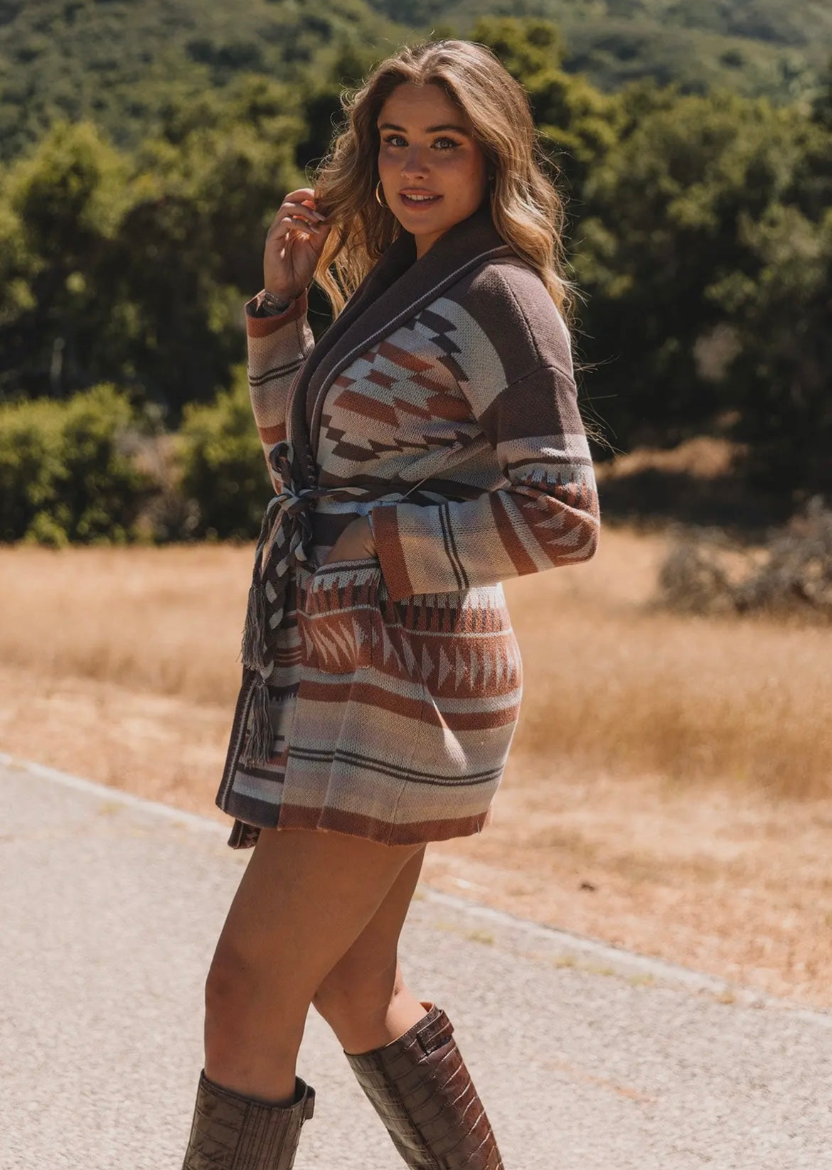 Heritage Jacquard Cardigan