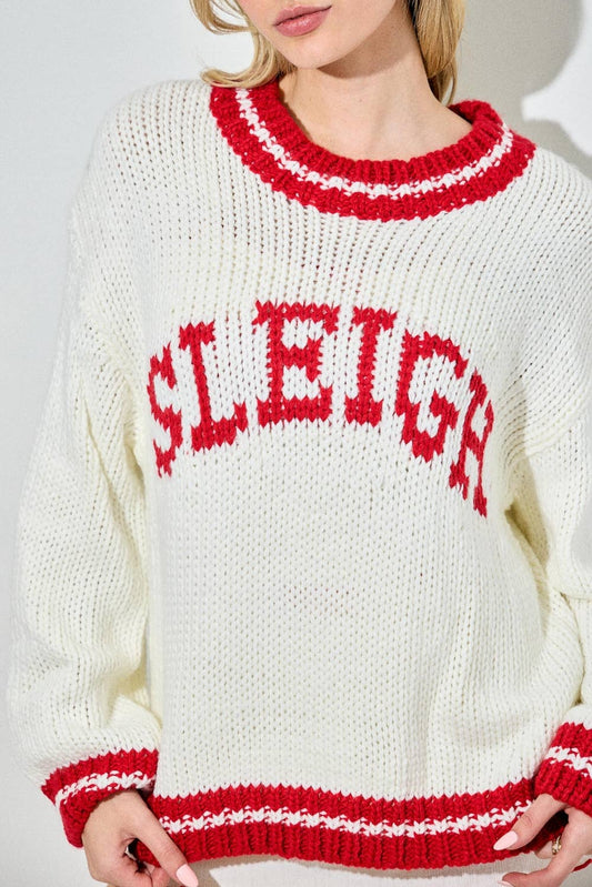 SLEIGH KNIT SWEATER