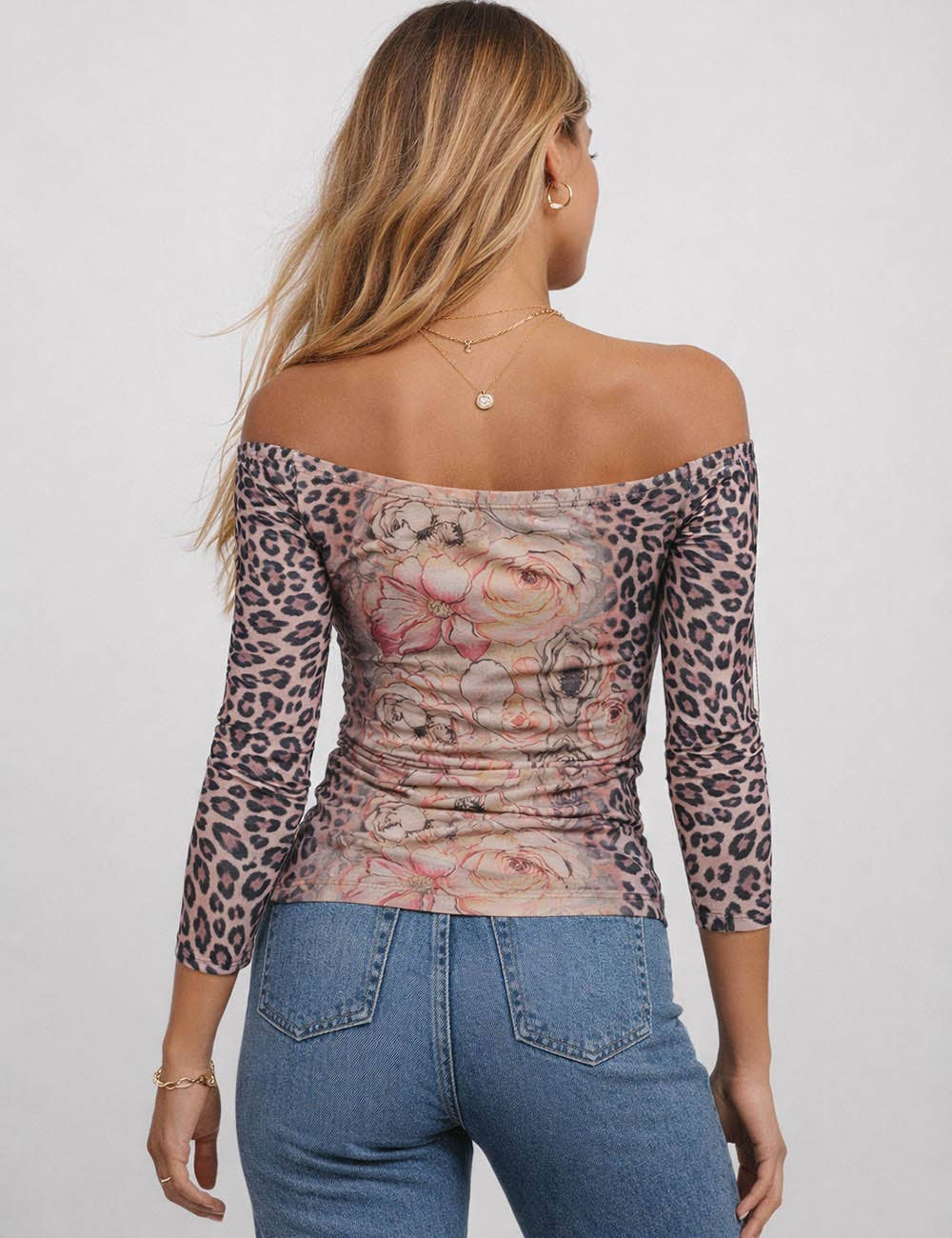 Petals & Prowl Mesh Top
