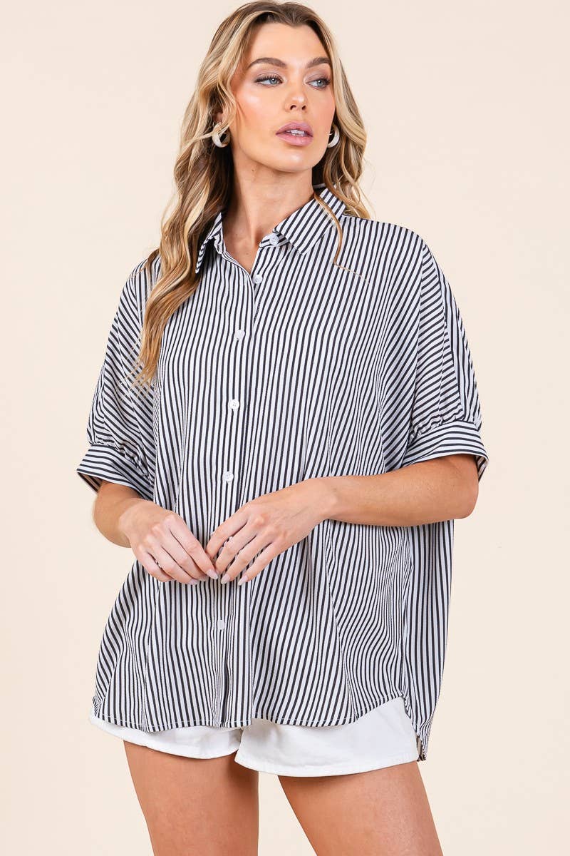The Canyon Striped Button Down