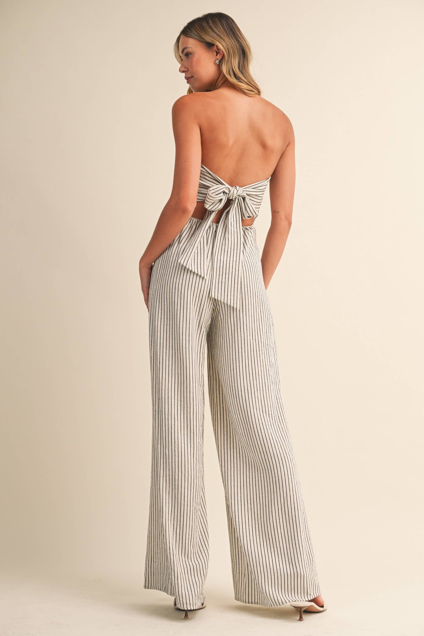 The Amalfi Stripe Jumpsuit