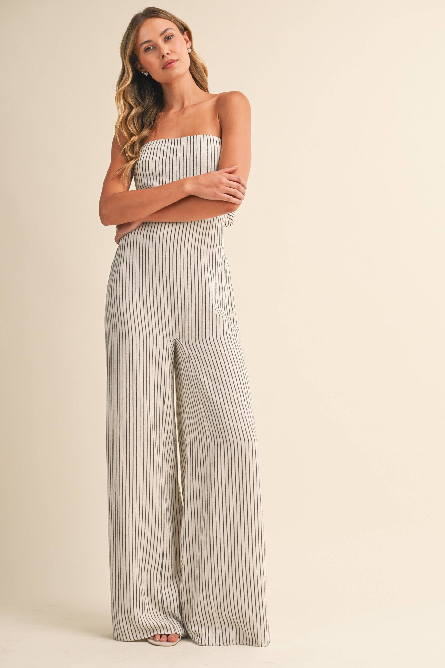 The Amalfi Stripe Jumpsuit