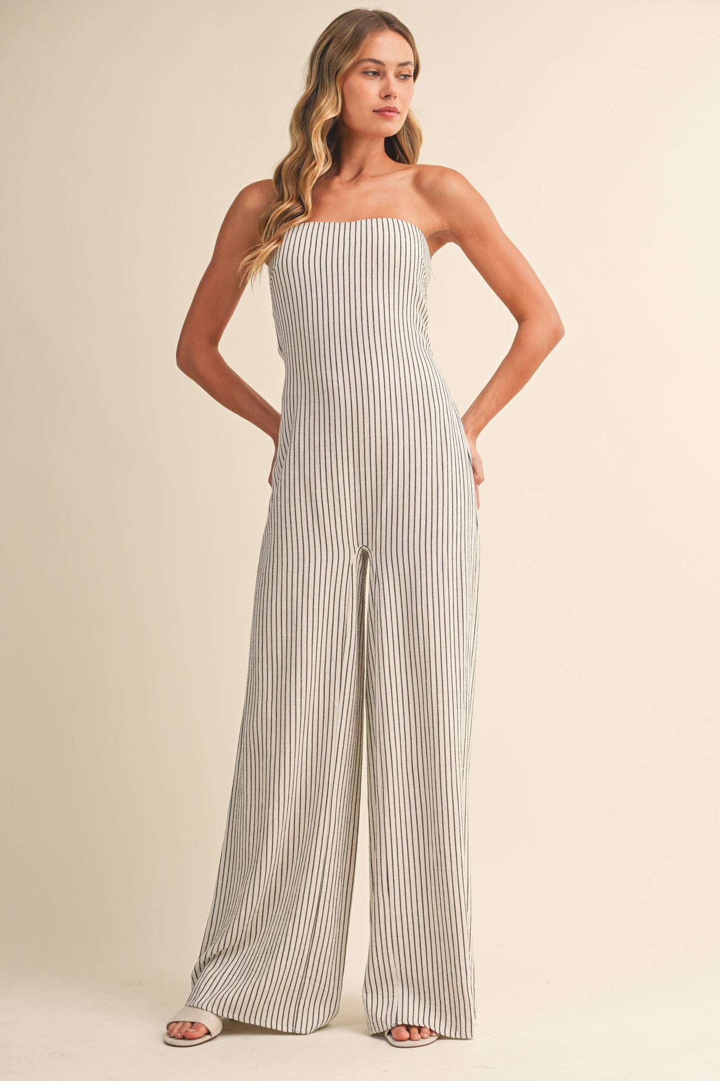 The Amalfi Stripe Jumpsuit