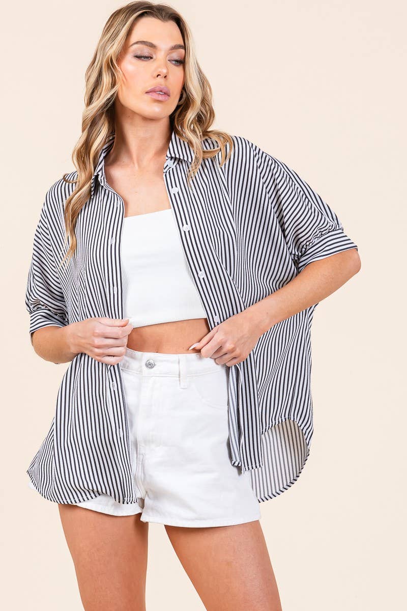 The Canyon Striped Button Down