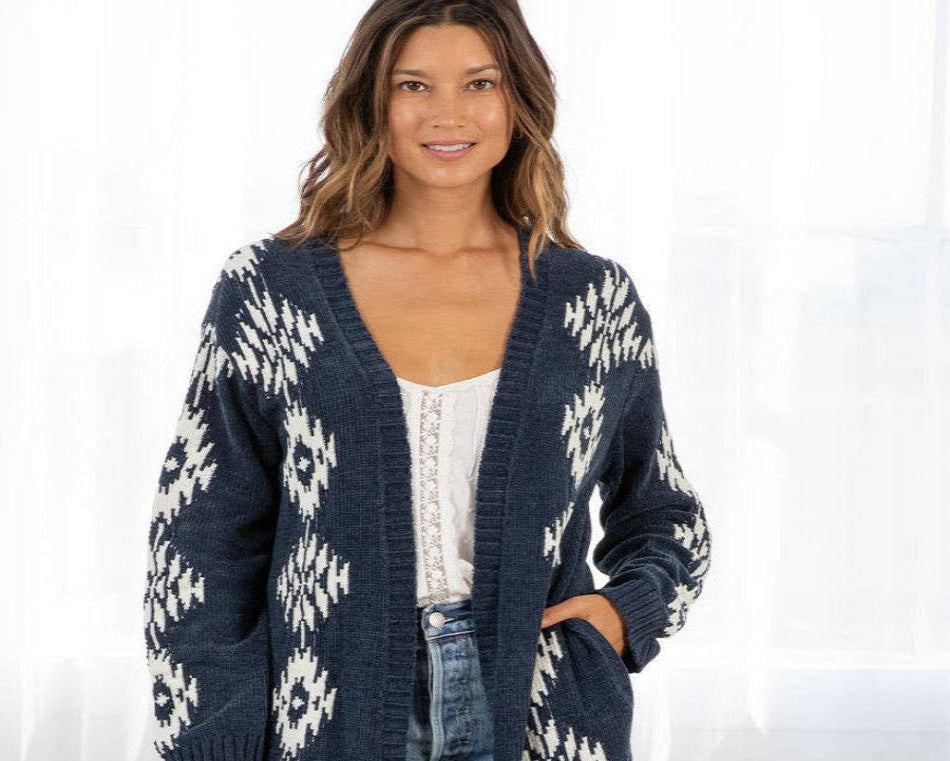 Navy Nomad Cardigan