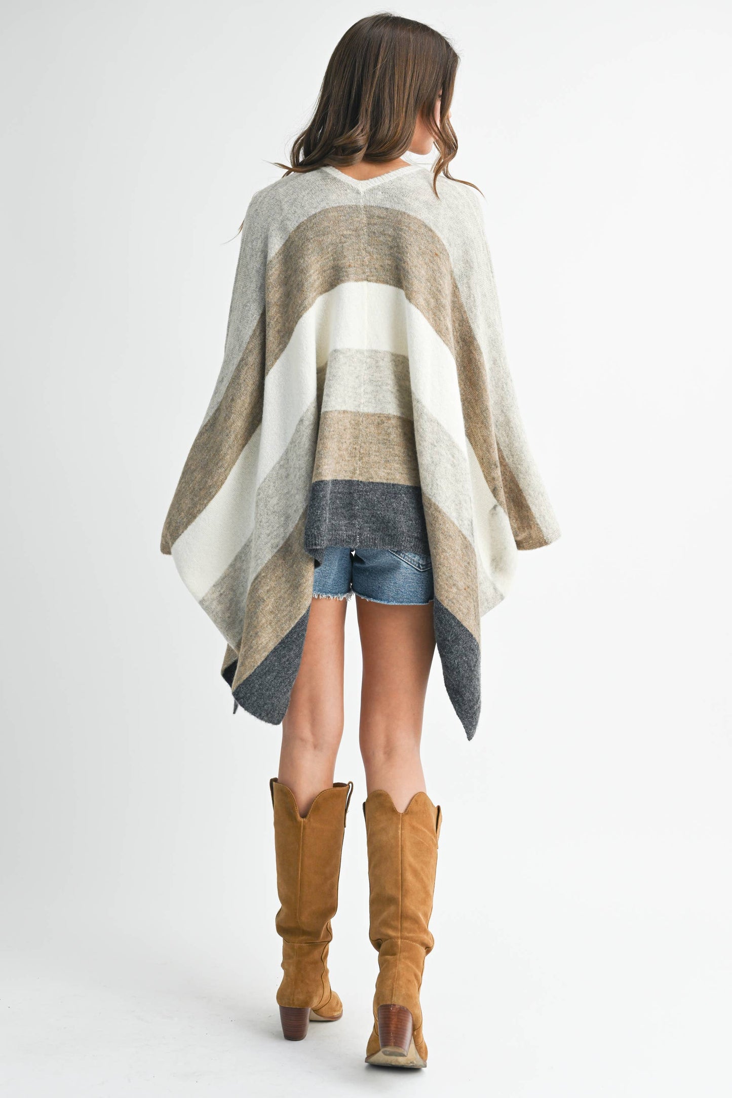 Zuri Poncho Cardigan