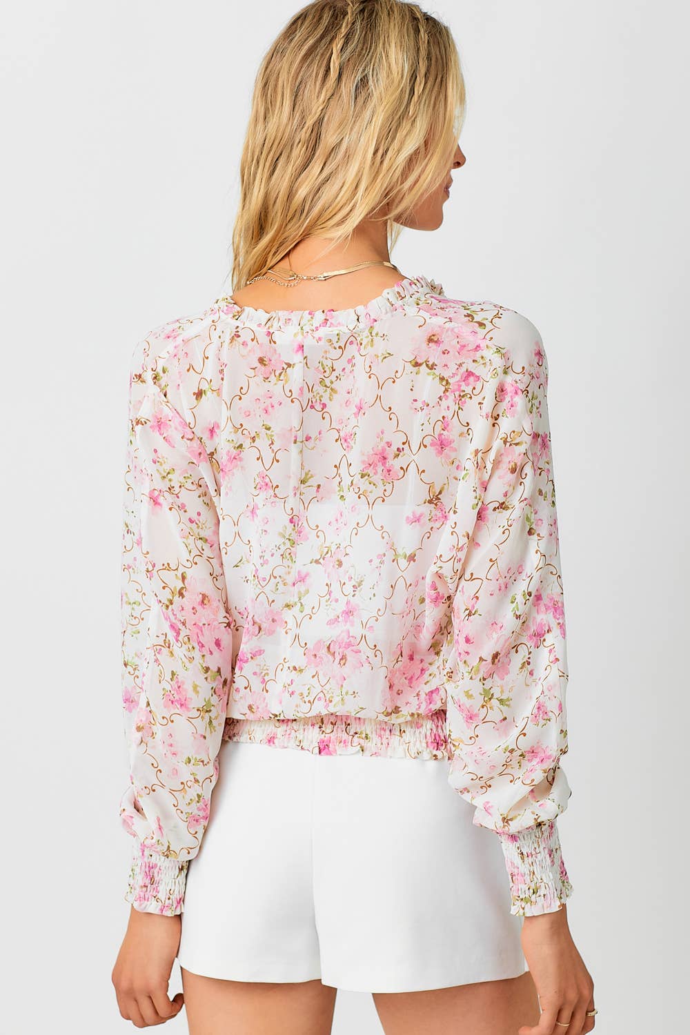 Boheme Ivory Blossom Blouse