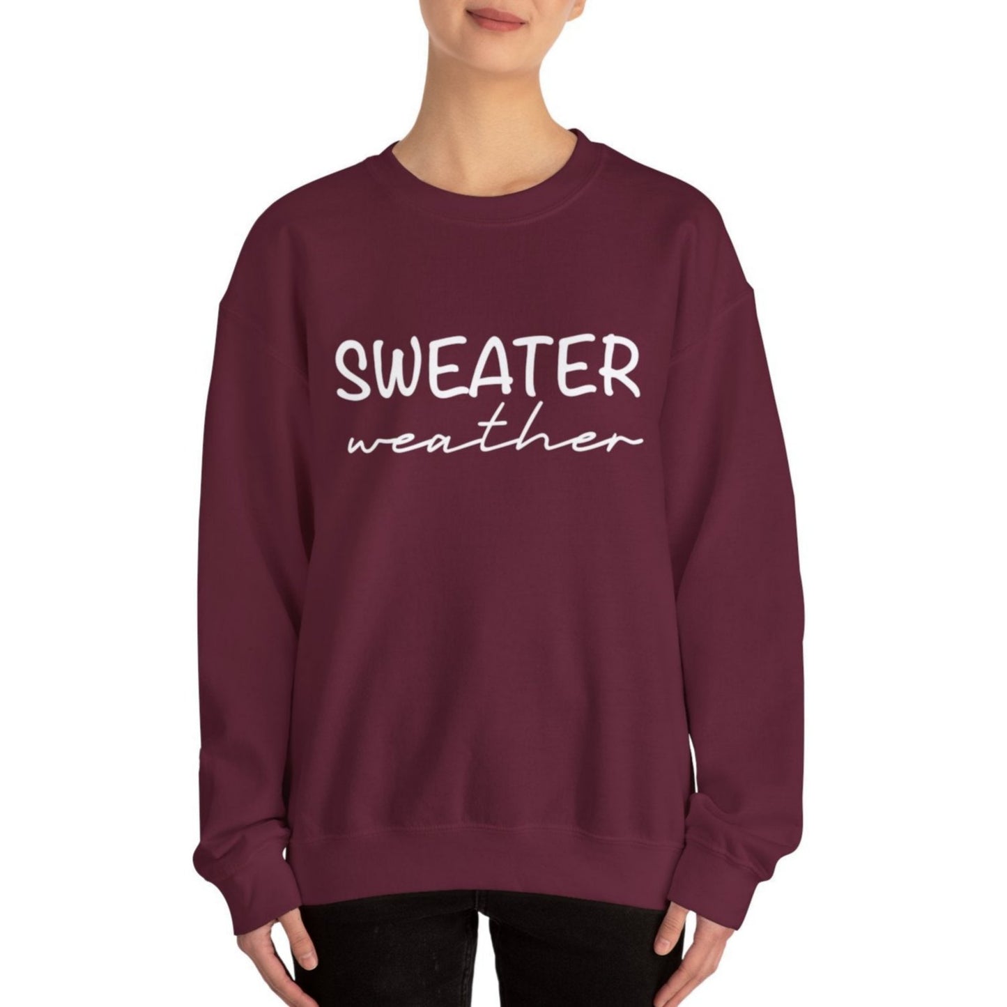 Sweater Weather Unisex Heavy Blend™ Crewneck Sweatshirt