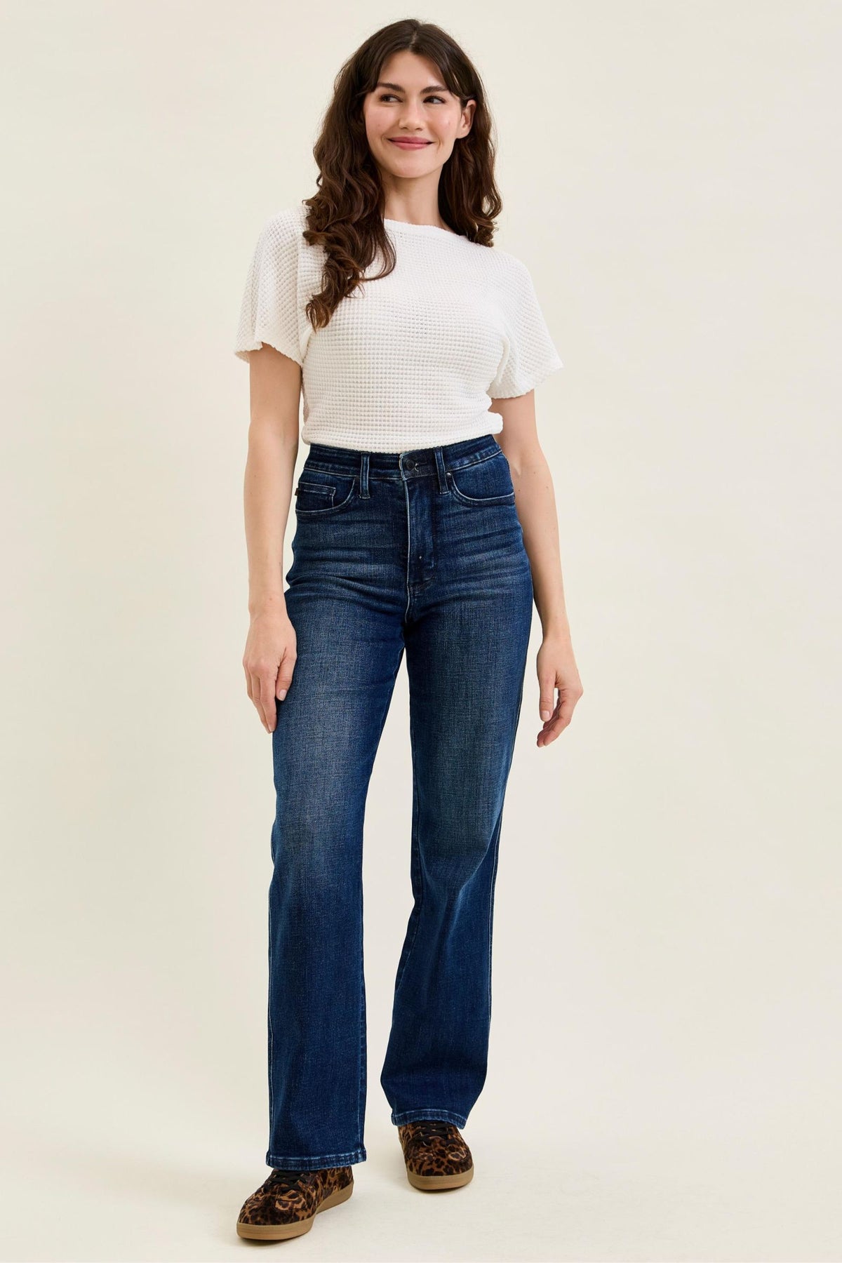 JUDY BLUE Kimberly HW Classic Dark Denim