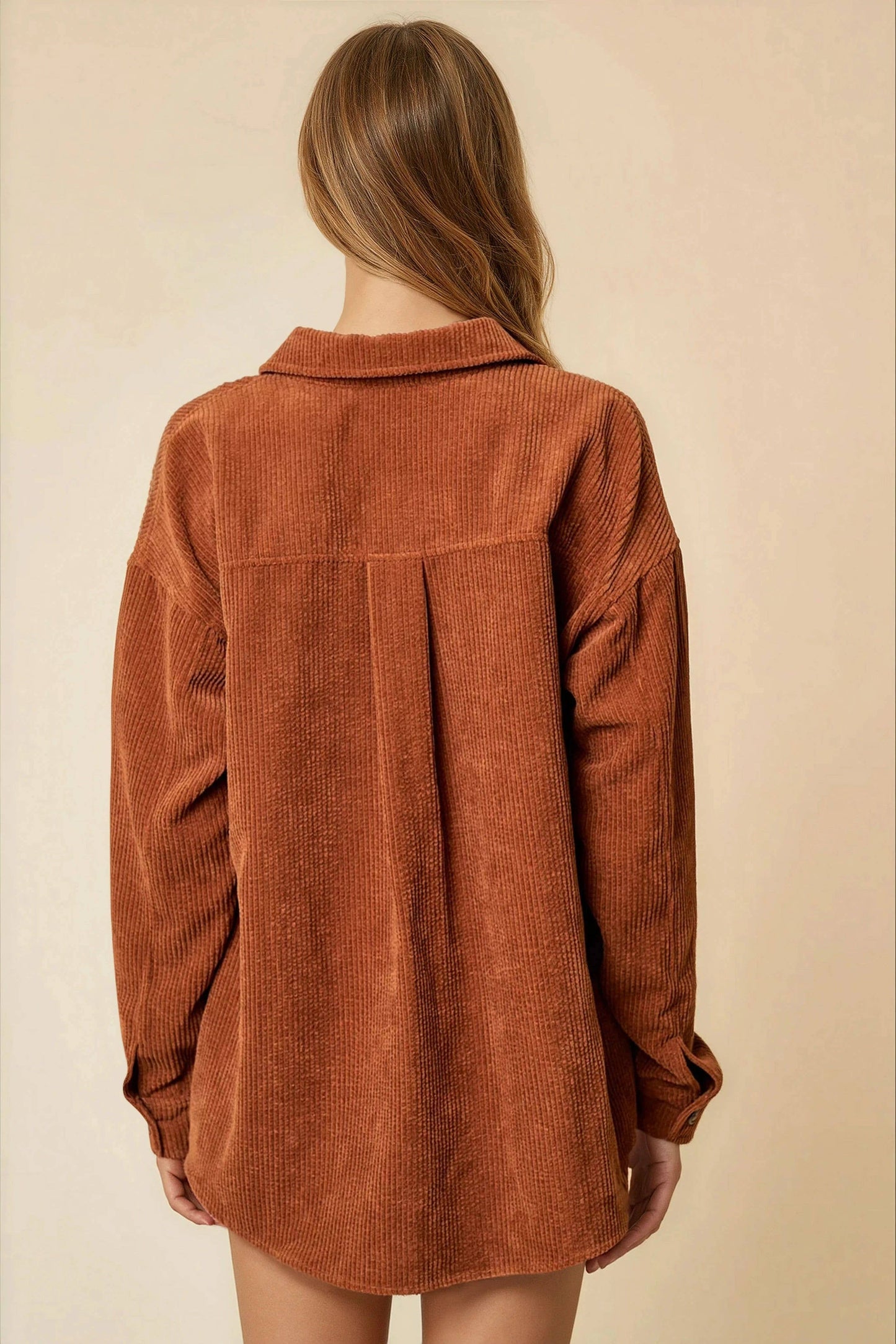 The Ember Cord Shacket