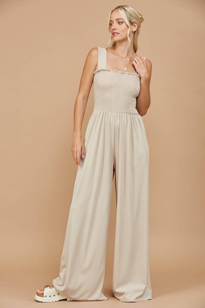 Santorini Sands Wide Leg Jumpsuit