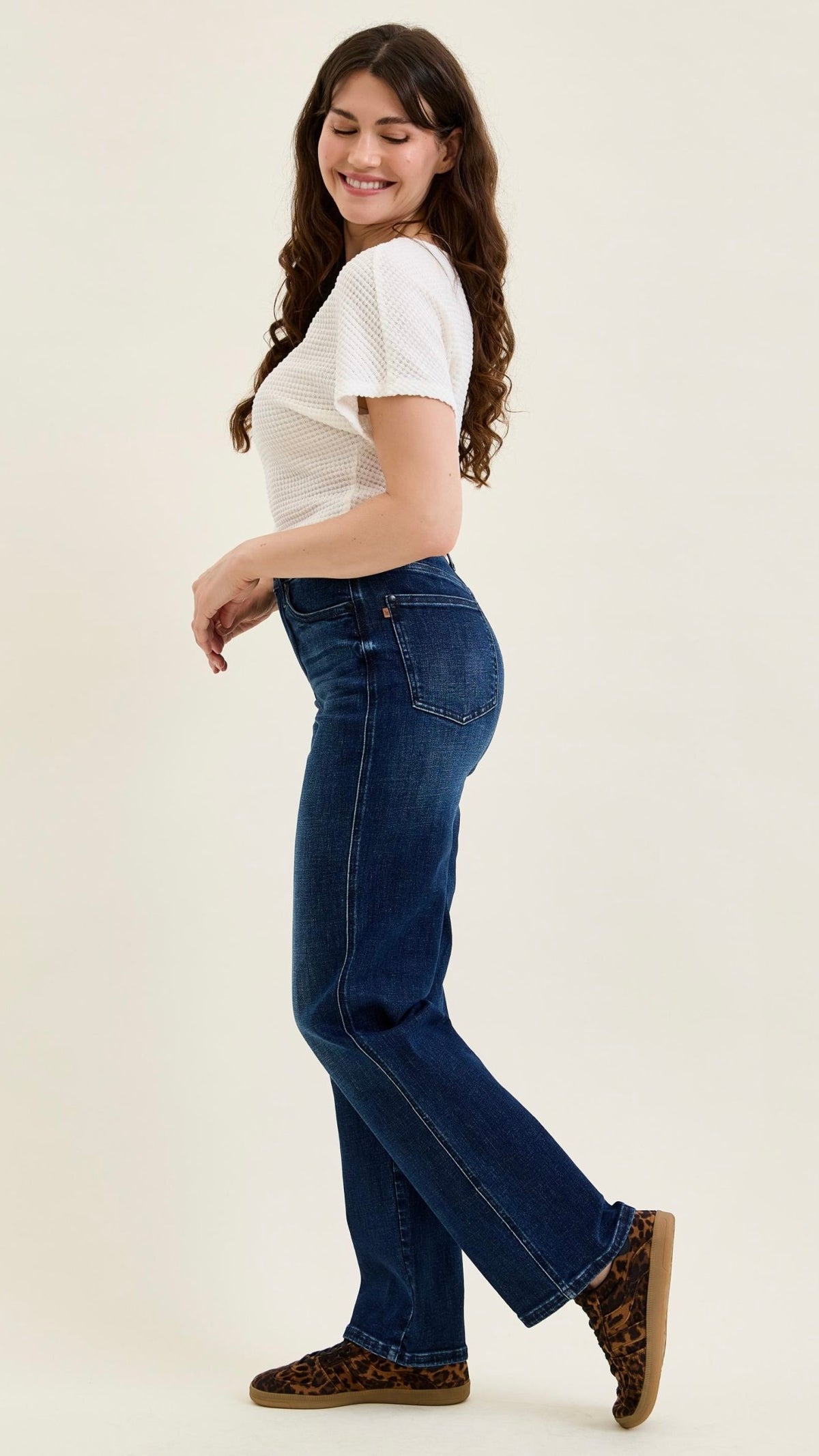 JUDY BLUE Kimberly HW Classic Dark Denim