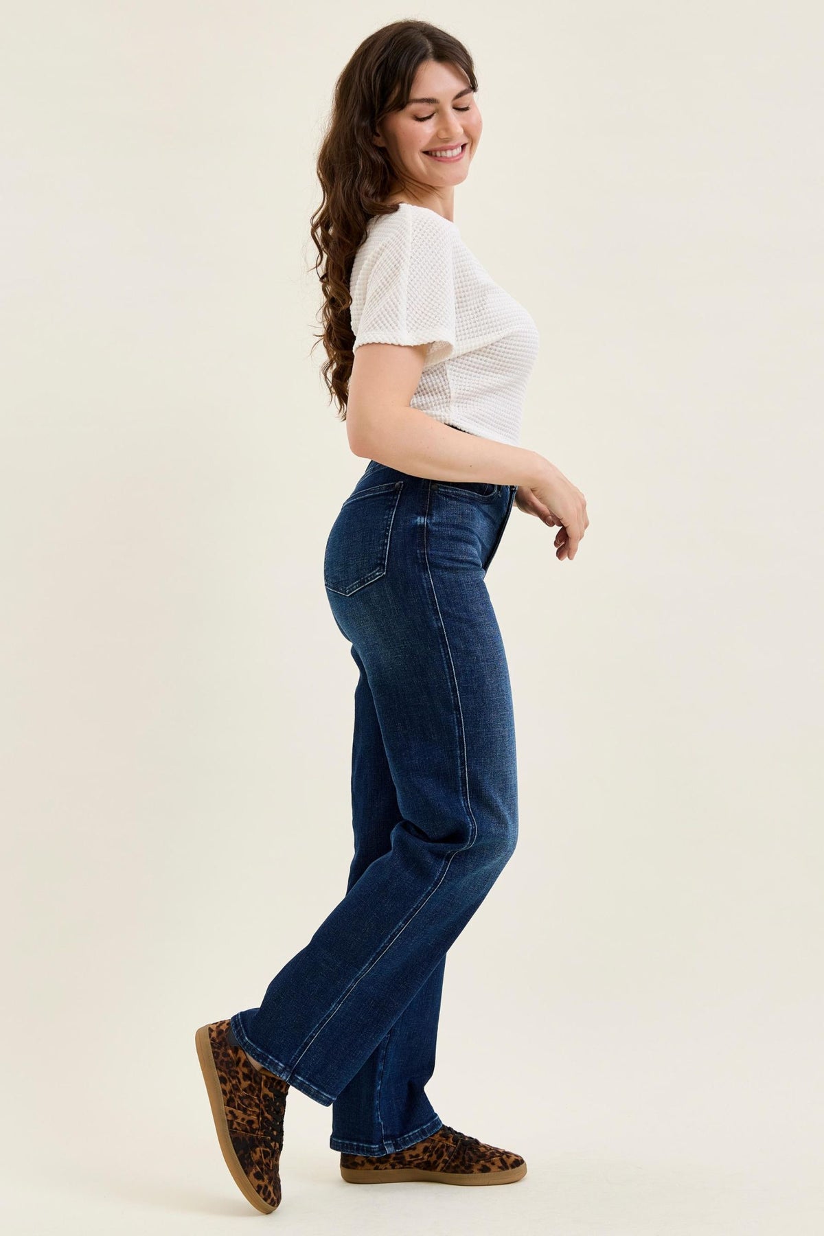 JUDY BLUE Kimberly HW Classic Dark Denim