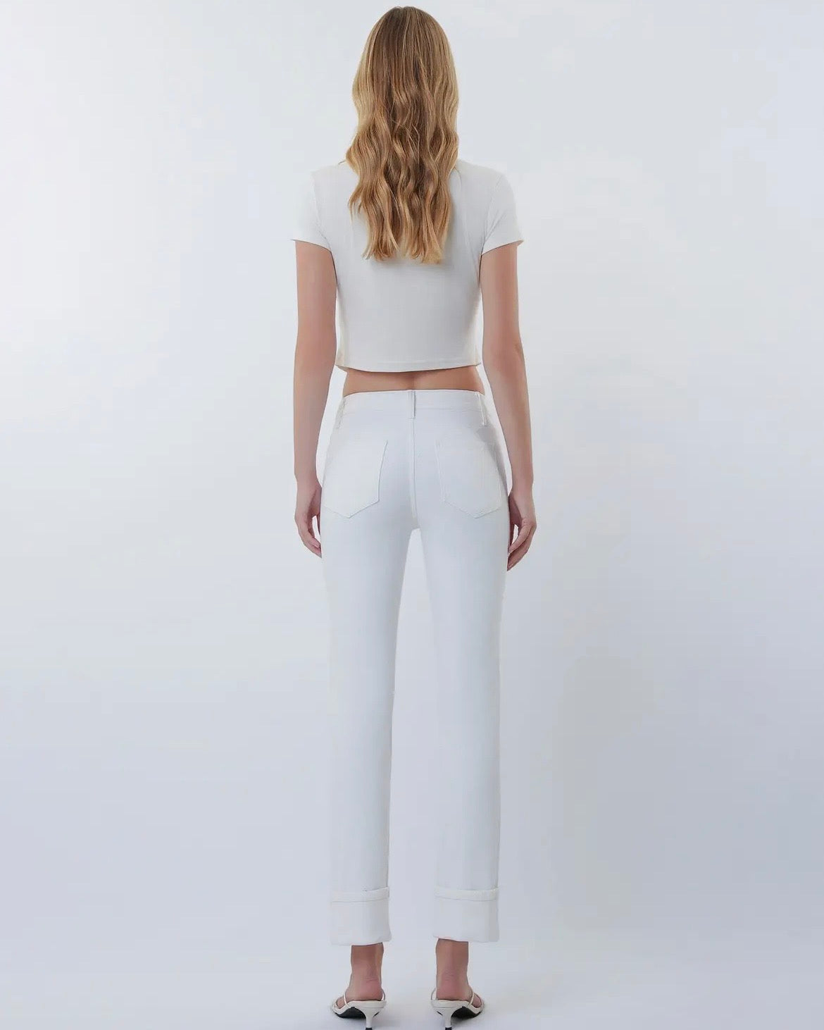 Vervet Cuffed Crop Jeans