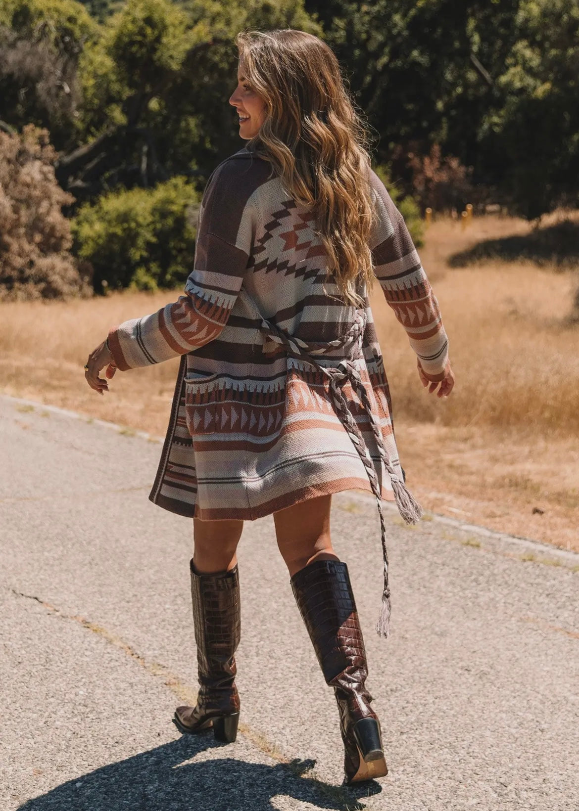 Heritage Jacquard Cardigan