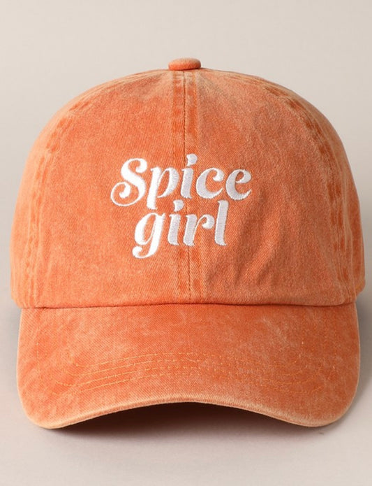 Fall Spice Girl Hat