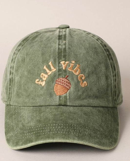 Fall Vibes Baseball Cap