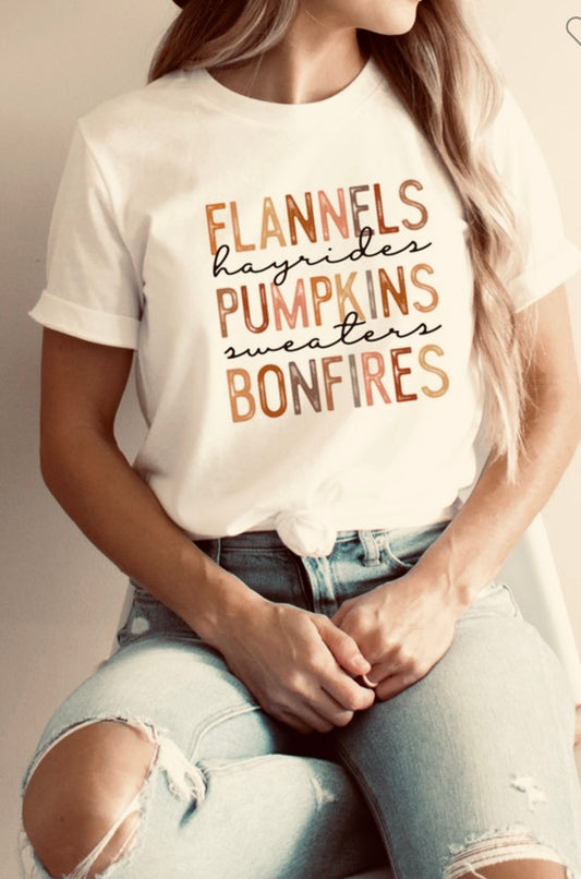 Fall Things Graphic Tee