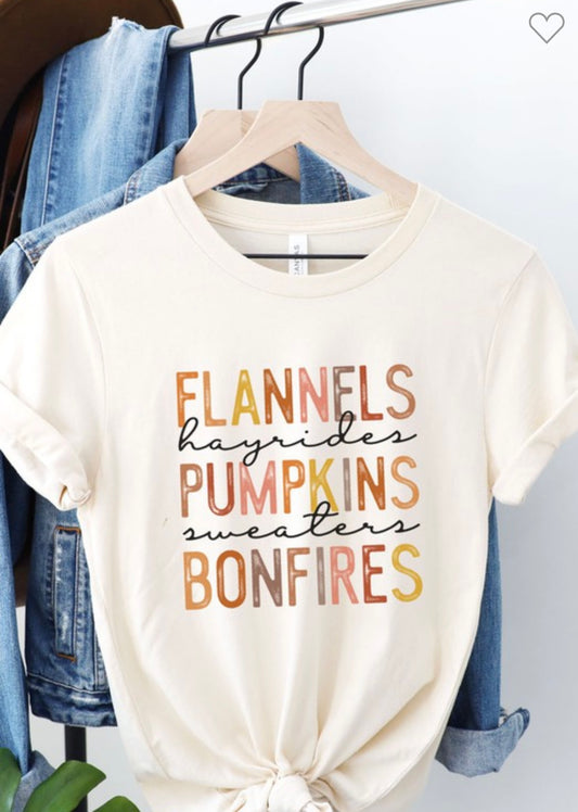 Fall Things Graphic Tee