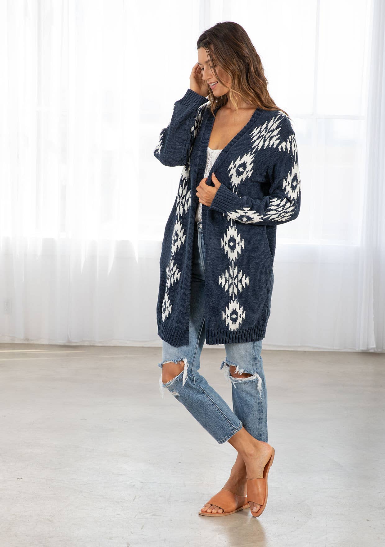 Navy Nomad Cardigan