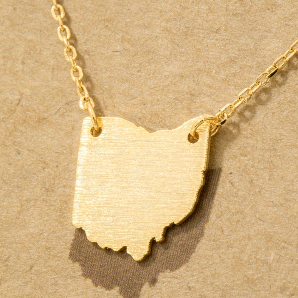 Ohio State Pendant Necklace