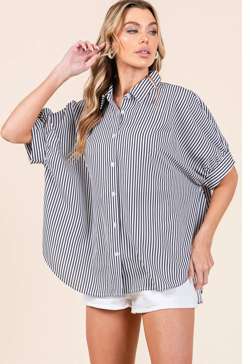 The Canyon Striped Button Down