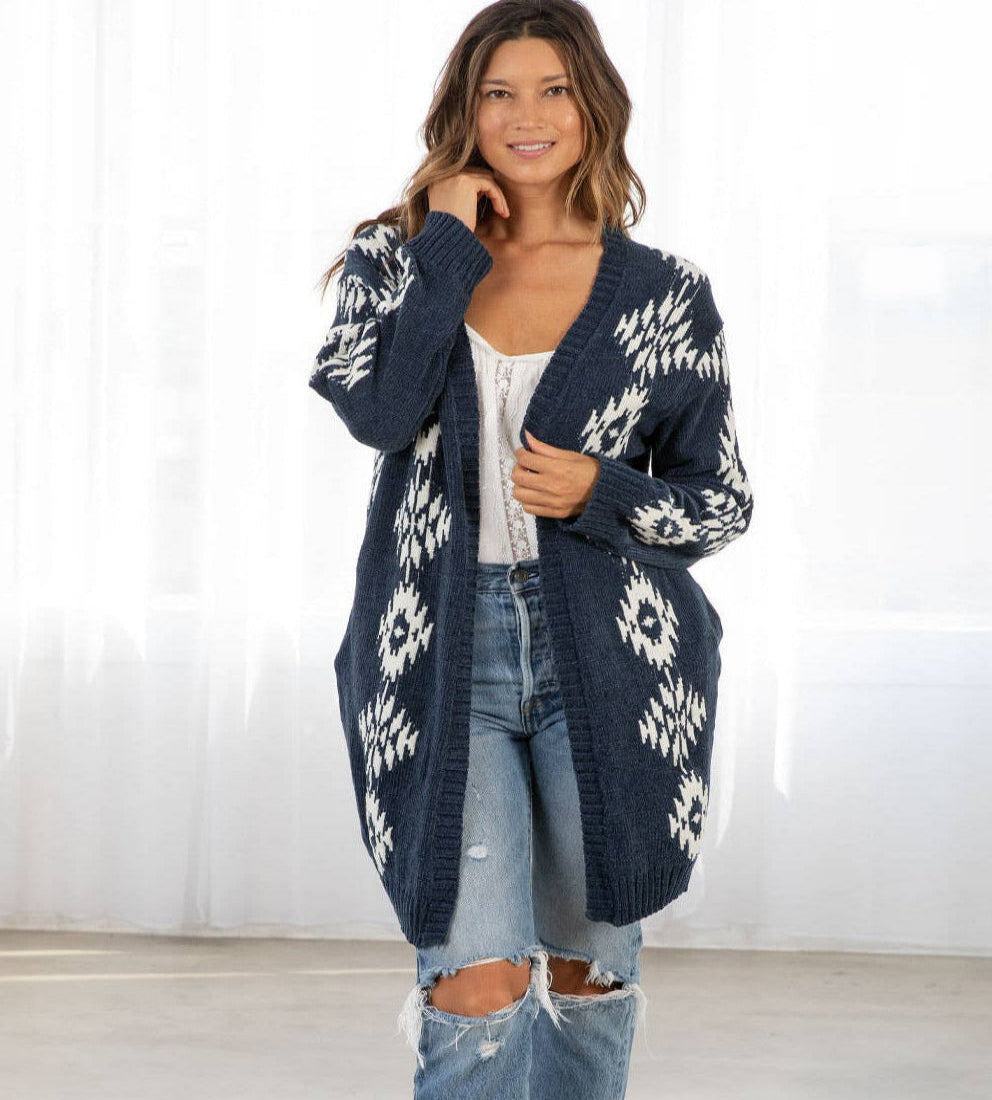 Navy Nomad Cardigan