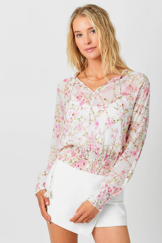 Boheme Ivory Blossom Blouse