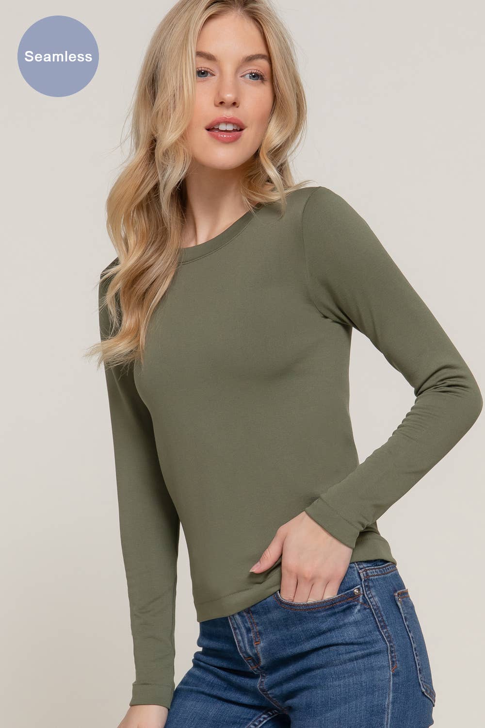 "Inner Fur" Seamless Top