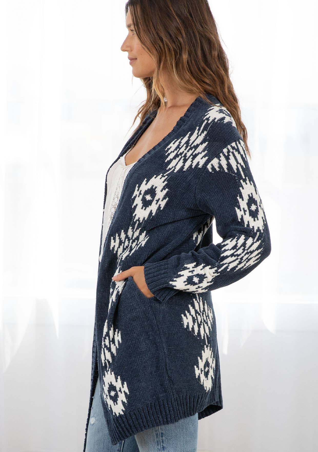 Navy Nomad Cardigan