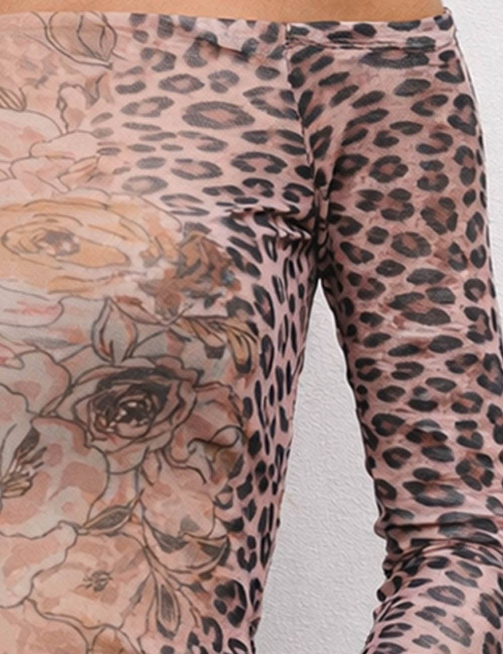 Petals & Prowl Mesh Top